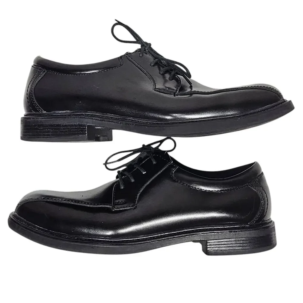 Nunn Bush Alex Men's Bicycle Toe Dress Oxford Shoes in Black Size 8.5 M